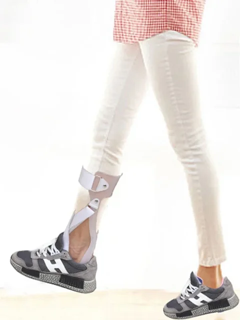 Posterior Lobe Drop Foot Brace Splint Stabilizer Rigid Ankle Orthosis Foot Valgus Correction Support For Walking With Shoes 6