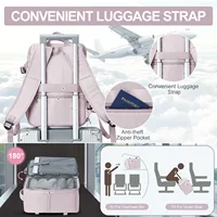 Women's Backpack Travel Suitcase Cabin Bag Aircraft Ryanair 40x20x25 Airplane Travel Bag Men Laotop Backpack Wizzair Carry On 5