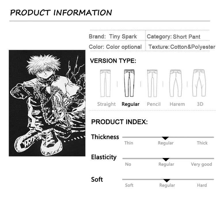 Hunter x Hunter Killua Zoldyck Graphic T-Shirt Sbf838abcc9ce44569295dcec7fb9e044T