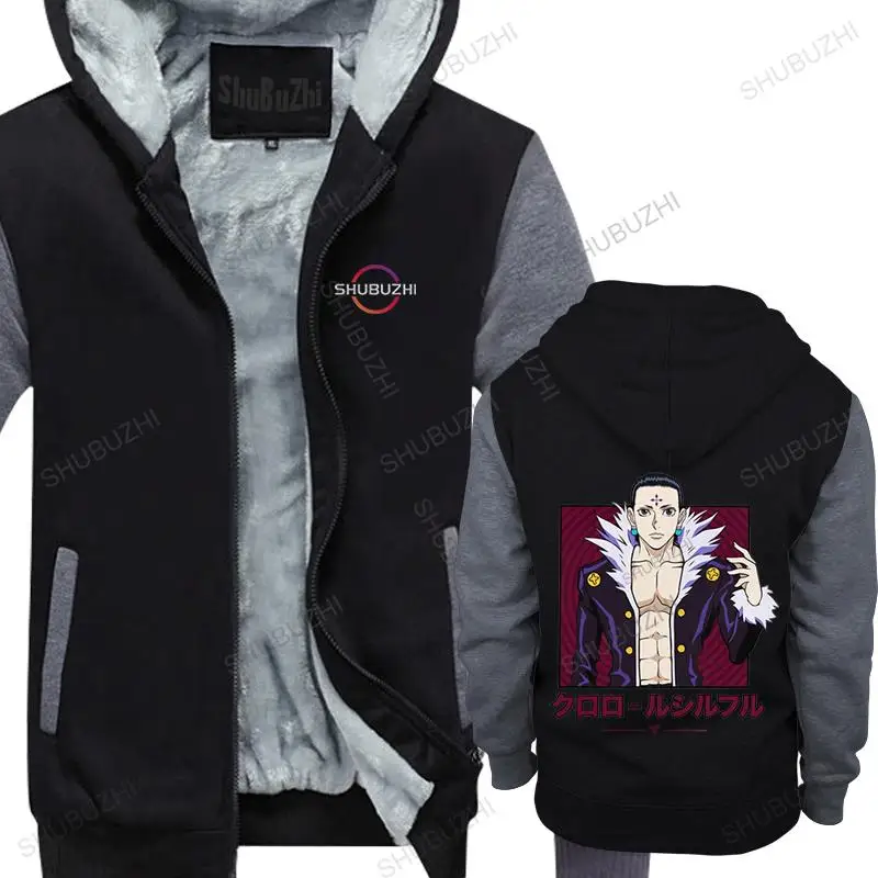 

Classic HXH CHROLLO thick hoodies Menwinter Hunter x Hunter fall Loose Fit Cotton hoodies Manga Anime fleece Top Clothes