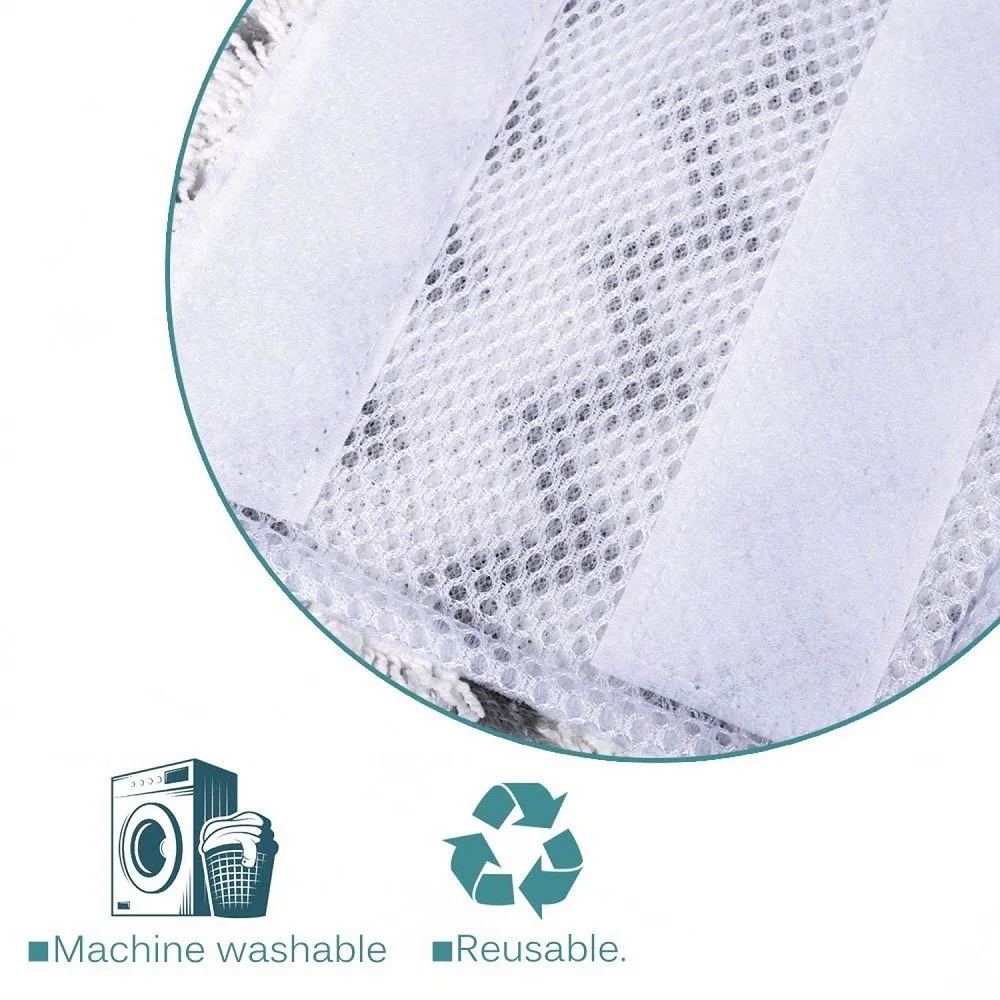 Description Picture 6 of itemSteam Mop Pads Washable Replacement Steamer Mop Pads with All Hard Floors for Shark S1000 S1000A S1000C S1000WM S1001C