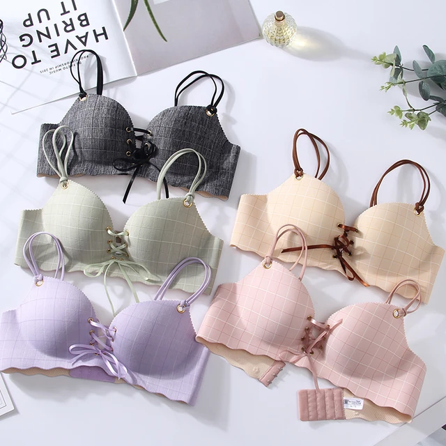 Super Push Up Bras Sexy Seamless Women's Underwear Wire Free Female  Bralette Beauty Back Lingerie Ladies Brassiere 