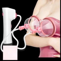 Electric Chest Massage Instrument To Improve Sagging Device Suck Breast T Breast Massage Vacuum Enlargement Electric Body Pump