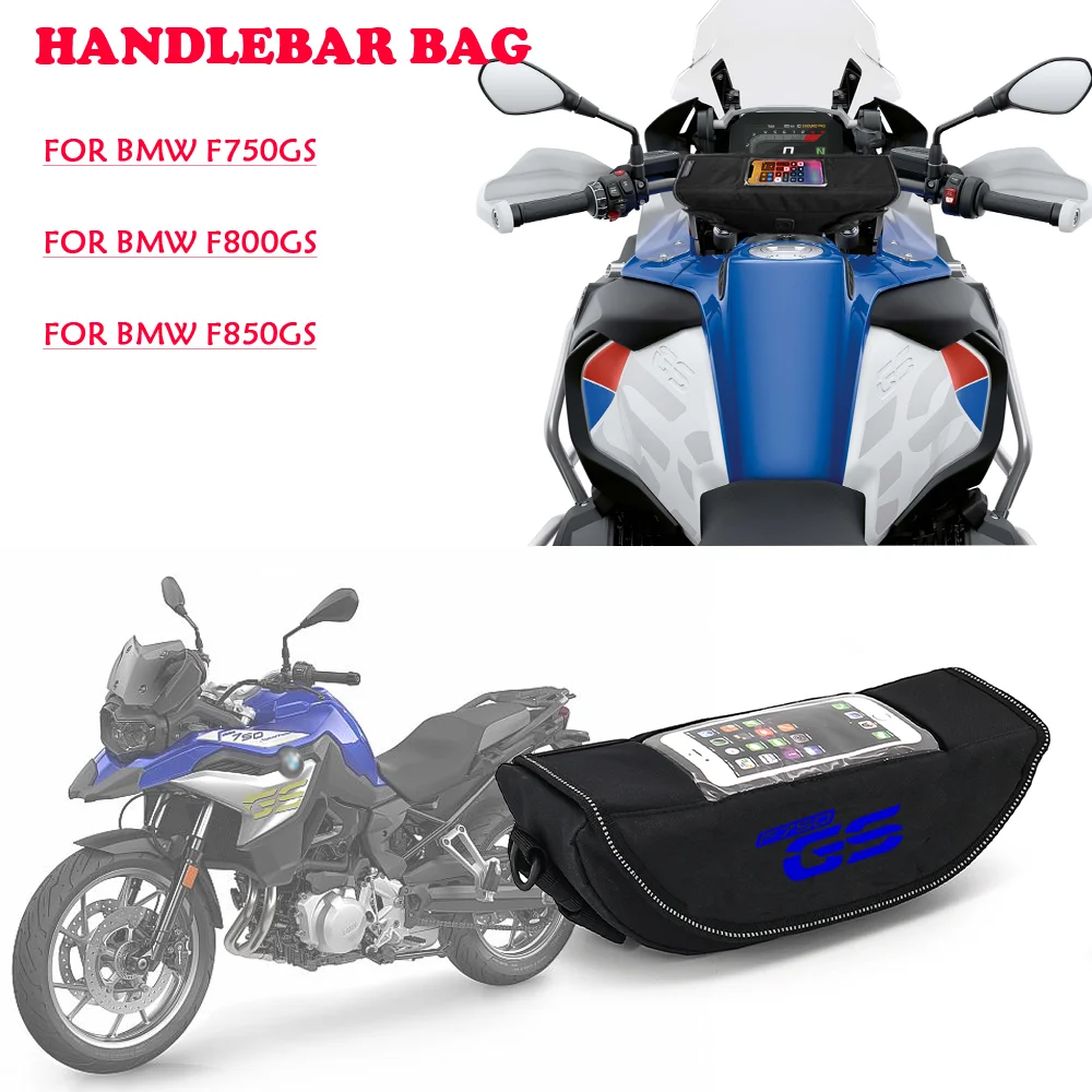 

Modern Waterproof Motorcycle Handlebar Travel Bag for BMW R1250GS Trophy R1200GS F850GS F750GS F900XR F900R F700GS F800GS