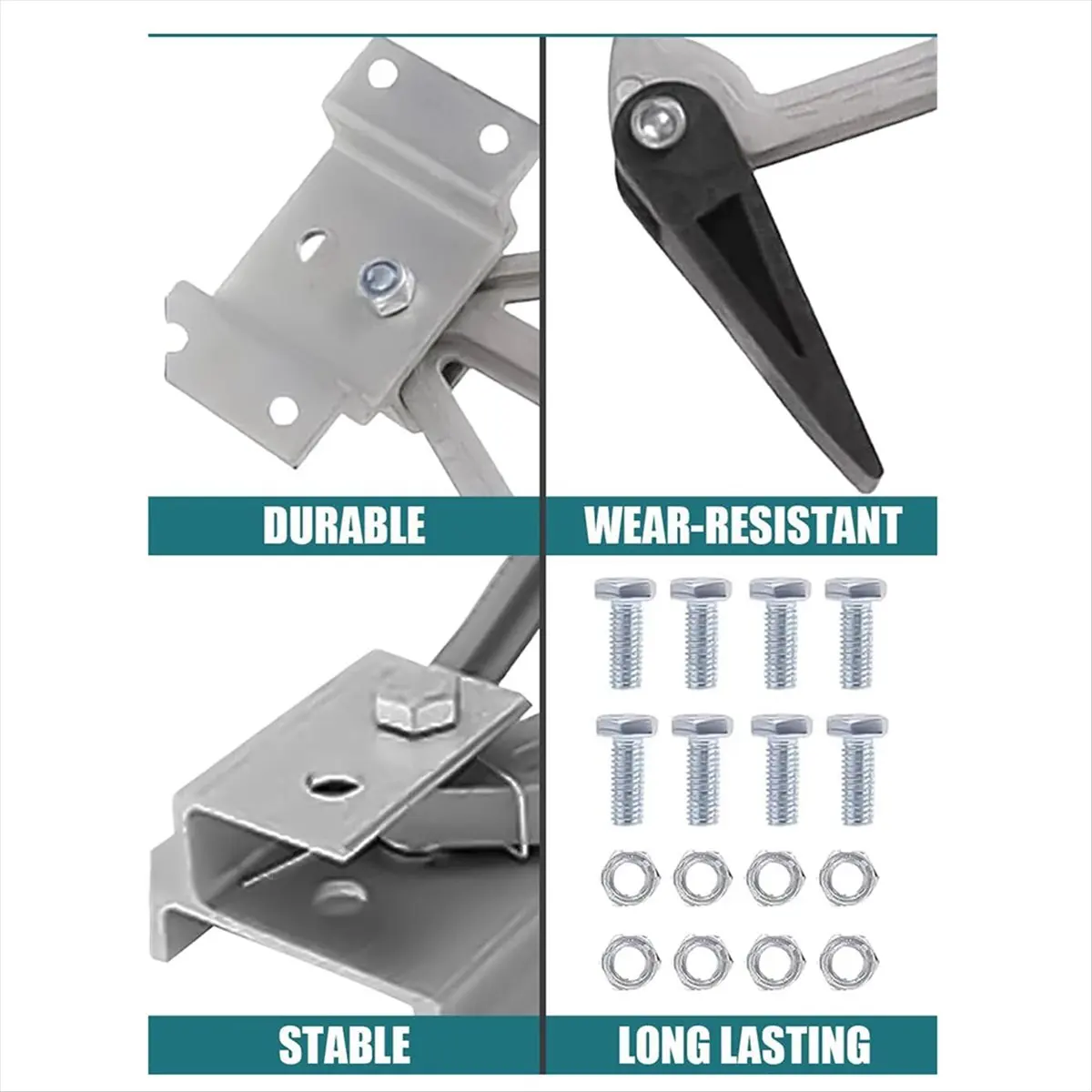 Reliable- Extension Ladder Locks for Werner 28-11, 2 Pack Aluminum Rung ...