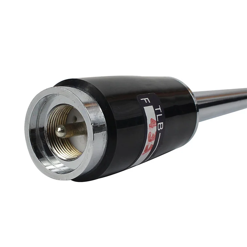 B92B-6X 신형 실버 UHF 400-470MHz 200W 5.5dB SL-16 PL-259 모바일 차량용 라디오 안테나 세부 정보