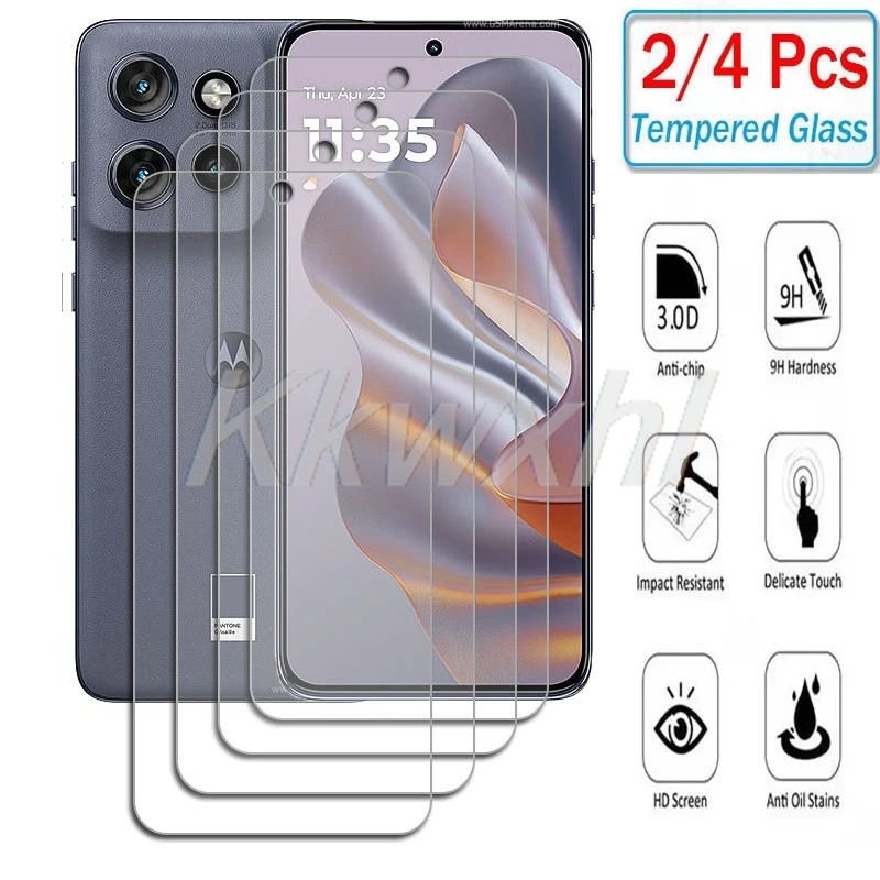 Premium 9H HD Tempered Glass Screen Protector Cover Film (2-4 Pack)