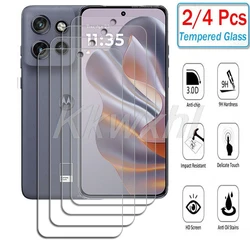 Premium 9H HD Tempered Glass Screen Protector Cover Film (2 - 4 Pack) - 2 Pieces (Edge 60 Neo)