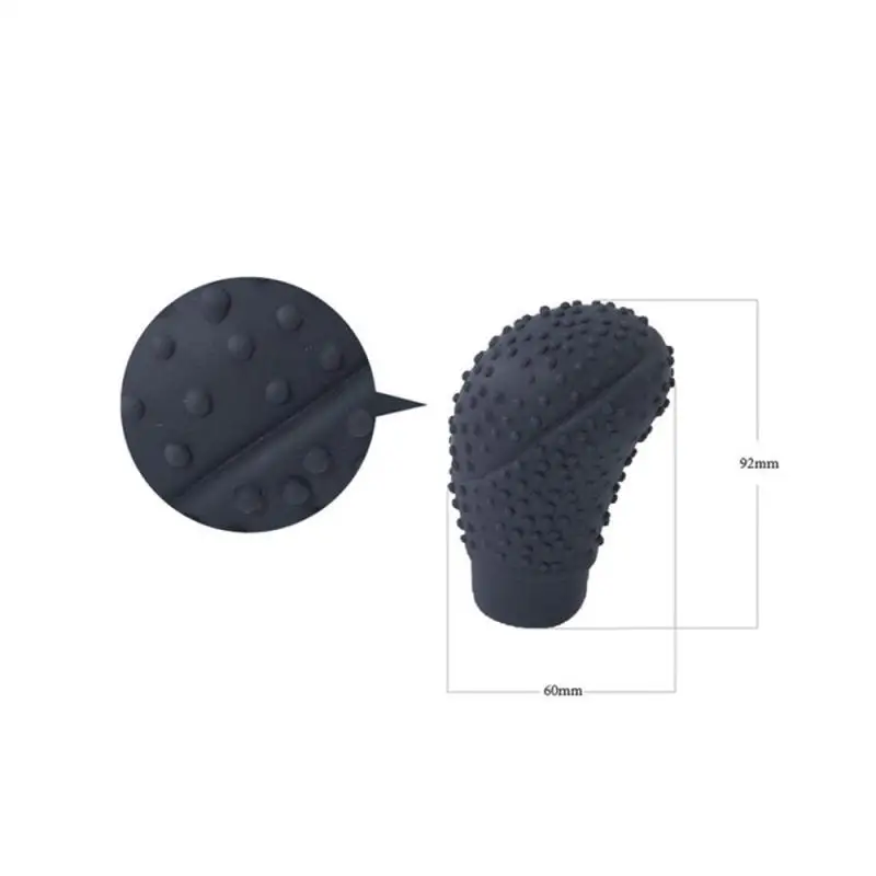 

Jingyuqin 5 цветов универсальные шестерни SD противоскользящие мягкие силиконовые чехлы для рычага переключения передач для грузовика автомобиля