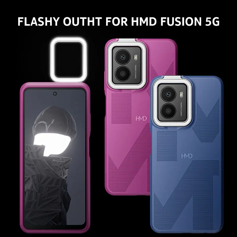 New Global Version HMD Fusion 5G 8GB 256GB Smartphone 6.56 inch HD+108MP Camera NFC 5000 mAh 33W Charging support Gamepads 4