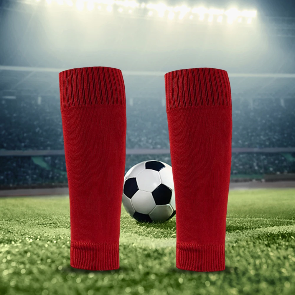 Football Socks Anti-friction Foot Protector Socks for Outdoor Red Adult sports socks football socks fitness sports socks sport socks
