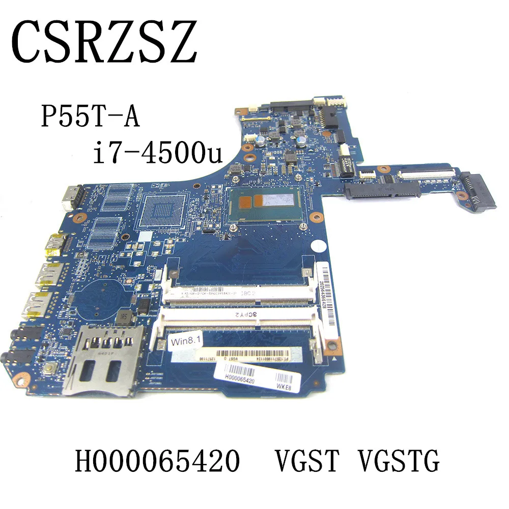 

Материнская плата H000065420 VGST/ VGSTG для ноутбука Toshiba Satellite P55T