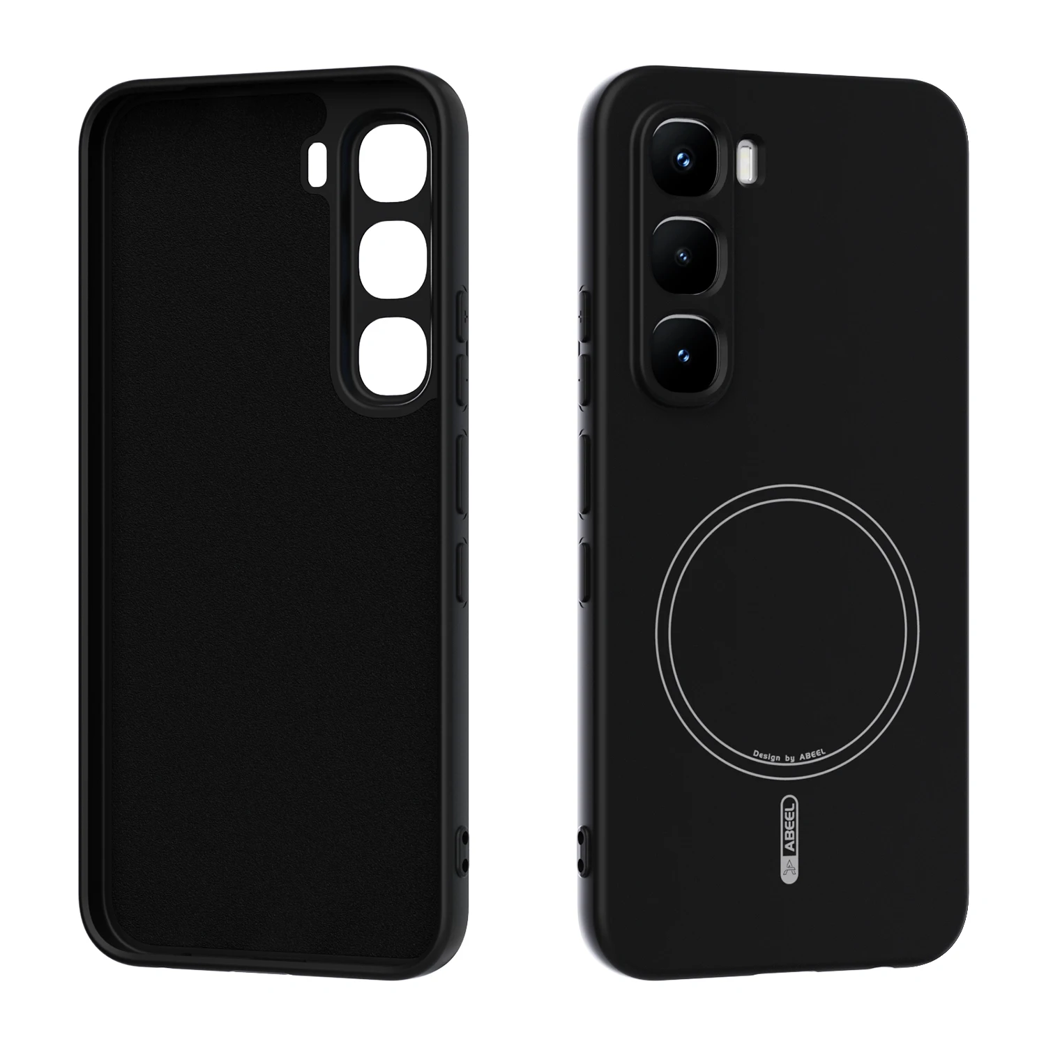 Premium Liquid Silicone Shockproof Protective Case - Soft, Skin-Friendly, Magnetic Design