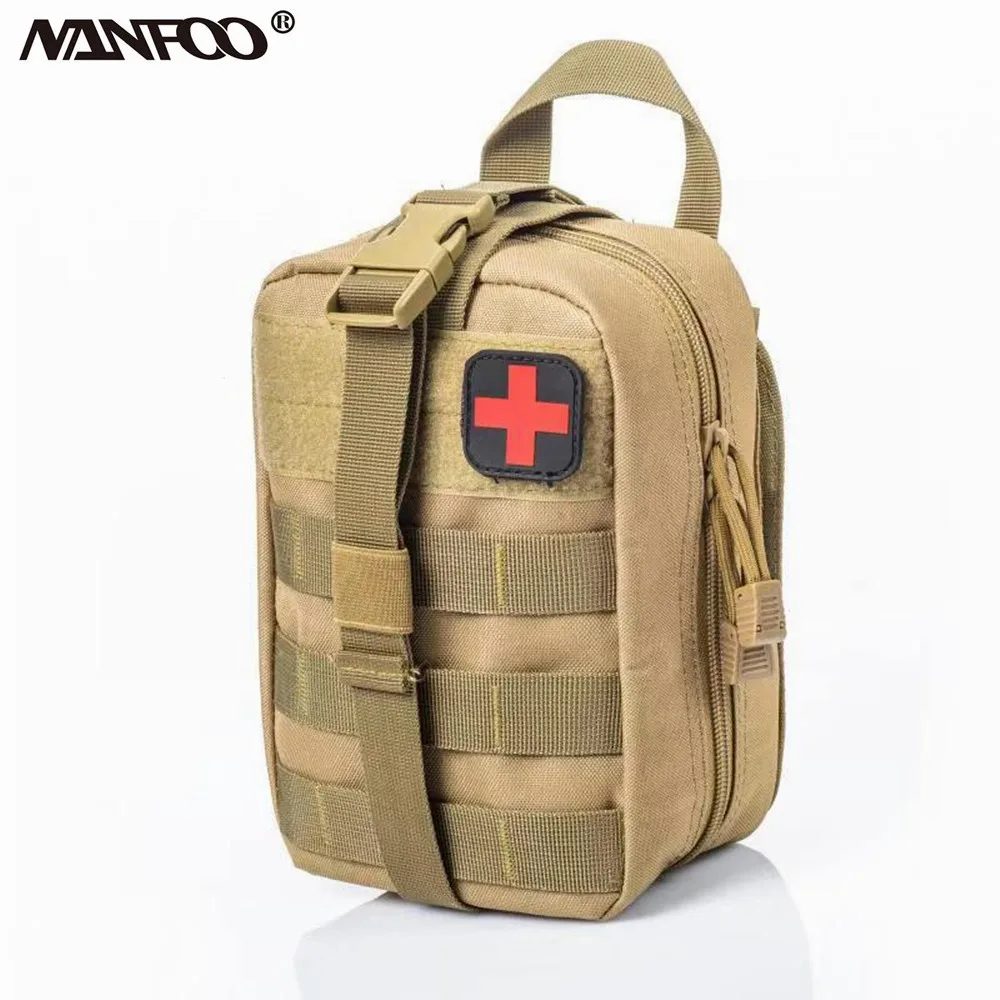 

MOLLE Tactical Medical Kit Durable Accessories Waist Pouch Camouflage Multi-Functional Pack Outdoor Hiking Camping Survival Kit