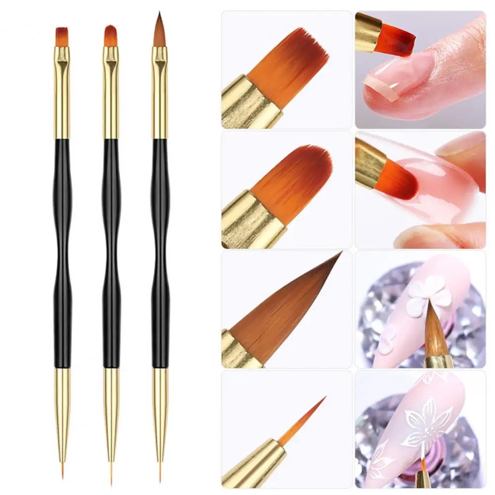 Great Nail Art Pen Portable Nail Art Liner Comfortable Grip Labor-saving Nail Brush Painting Liner Pen Manicure Design 5