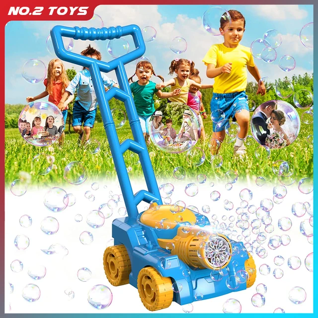 Automatic Lawn Mower Bubble Machine Weeder Shape Blower Baby