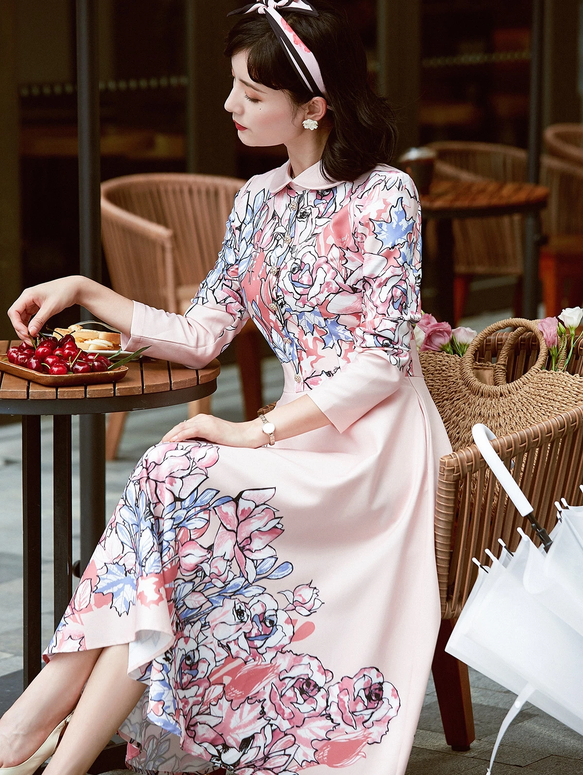 long floral dress/ soft girl aesthetic | Fashion, Fashion outfits, Cute  dresses