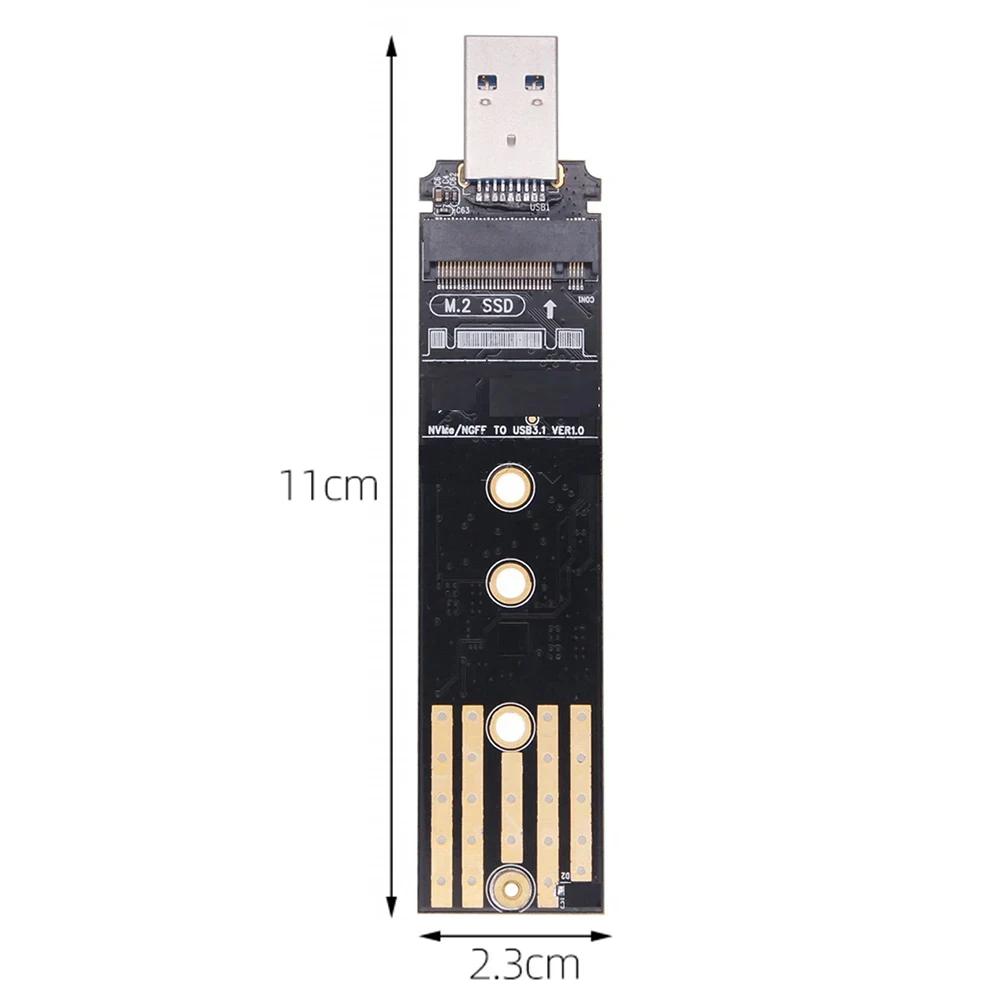 M.2-USB 3.1 SSD 어댑터 Gen2 10G NVME USB 어댑터 M2 NVME-유형 C USB A 어댑터 SSD M.2 NVME/SATA-유형 C 어댑터