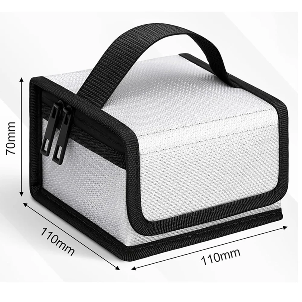 Sac de transport ignifuge pour batterie drone Lipo 4S 1400-1600mAh