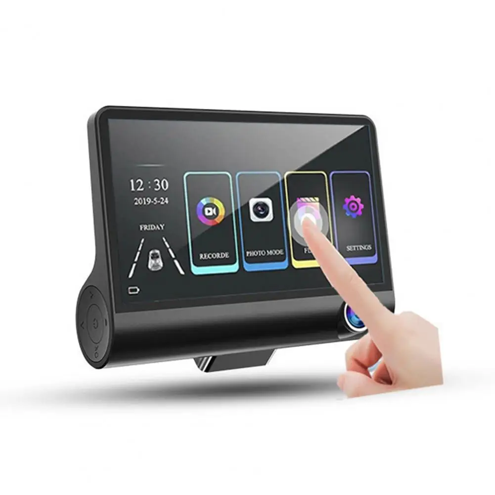 ATOTOZONE AC-44P2 1080P USB Dash Camera – 156° Wide Angle, Loop Recording, Video Lock, For A5/A6/S8/P9 Android Car Stereos (Not For F7/P5/P8/X10)