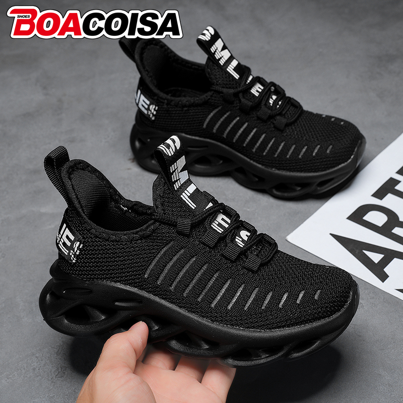 Kids Shoes for Girls Boys Breathable Mesh Sports Running Children‘s Walking Tennis School Pink Outdoor Casual Sneakers zapatos