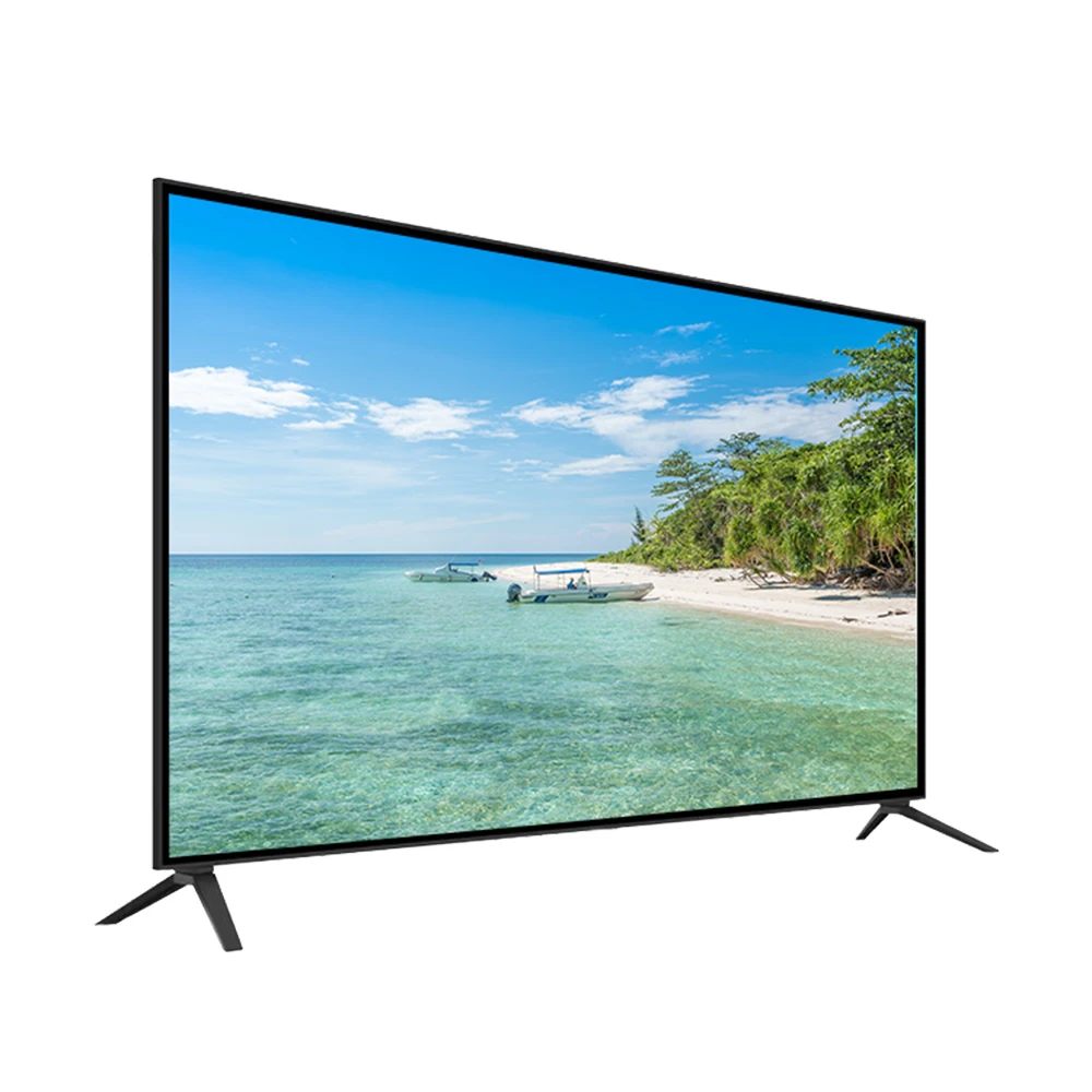 AMV 58 White Flat Screen Inch Smart Tv Television