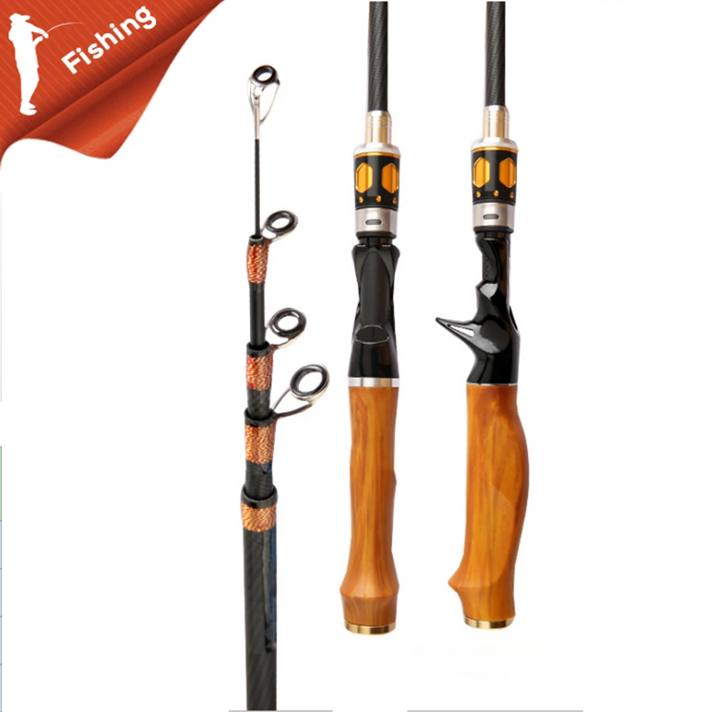 

1.8m 2.1m 2.4m 2.7m Carbon Fiber fishing rod Super short pocket Portable Spinning pole telescopic fishing rod
