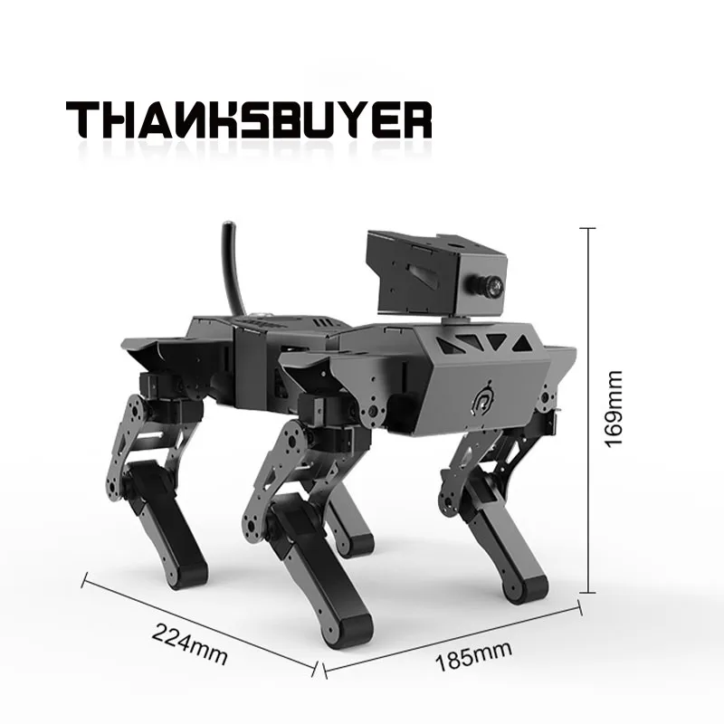 Intelligent Robot Dog Quadruped Bionic Robot Dog Corgi Mechanical Dog Programming Robot AI