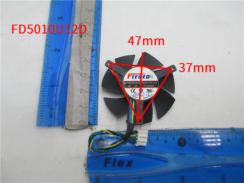 

Новый охлаждающий вентилятор для ноутбука FD5010U12D MGT5012XR-W10 12V 0,22 W T-029 79X54