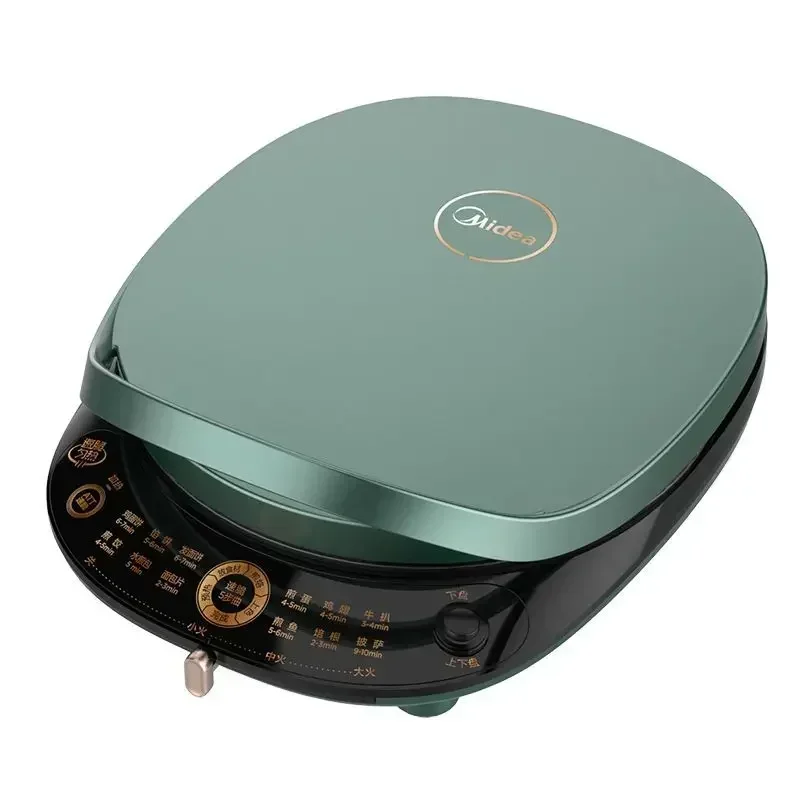 New household electric baking pan with double - sided heating, non - stick for making pancakes, a breakfast machine. 5