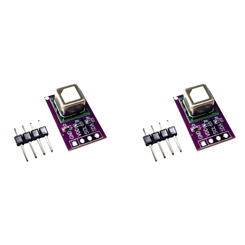 

2X SCD40 Gas Sensor Module Detects CO2 Carbon Dioxide Temperature And Humidity 2 In 1 Sensor