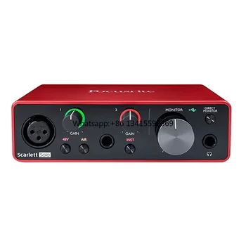 Focusrite Solo 3rd Gen Sound Card USB Audio Interface