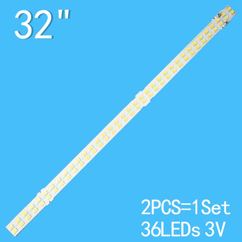 350mm LED backlight strip For 36 light SPV3216R L 00.P6602GA01 Rev. A LCD-32LX440A светильник потолочный xiaomi smart led ceiling light 350mm mjxdd03yl bhr4852tw