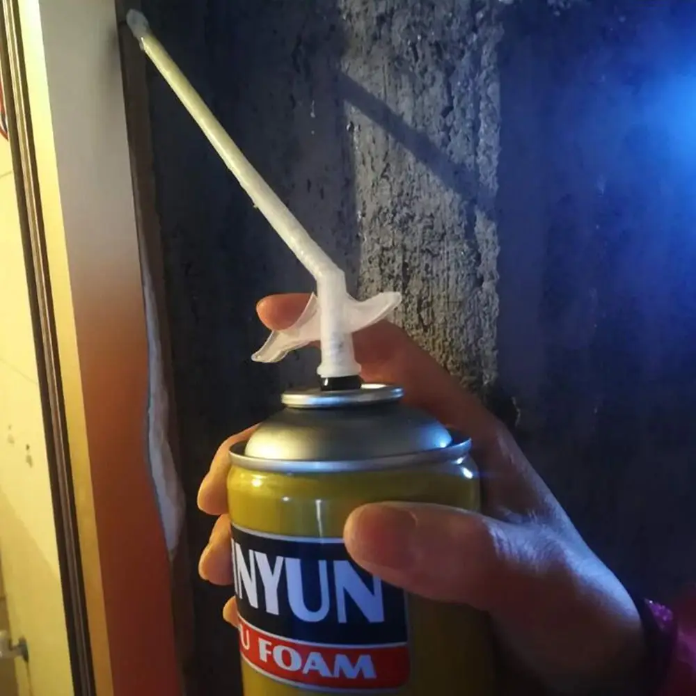 15Pcs Langlebige Lücke Füllung Spray Schaum Düsen DIY Polyurethan Kleber Taschenlampe Verbindung Düse Isolierende Ersatz Rohr Werkzeuge – Detail 14