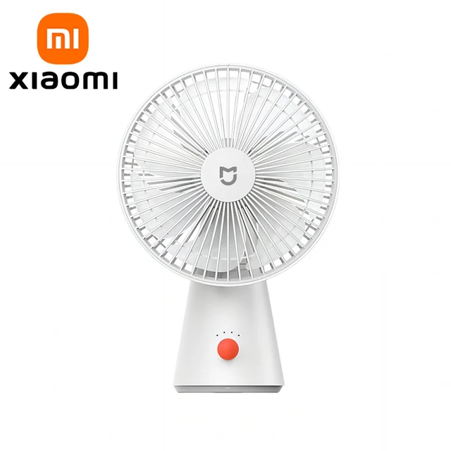 Xiaomi Mijia-ポータブル電動ミニファン,USB,充電式,4ギア,家庭および ...
