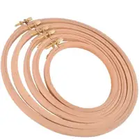High Quality Beech Wood Embroidery Hoop Wooden Embroidery Circle Rings Holder For Embroideri Cross Stitch Home Sewing Tools - Image 6