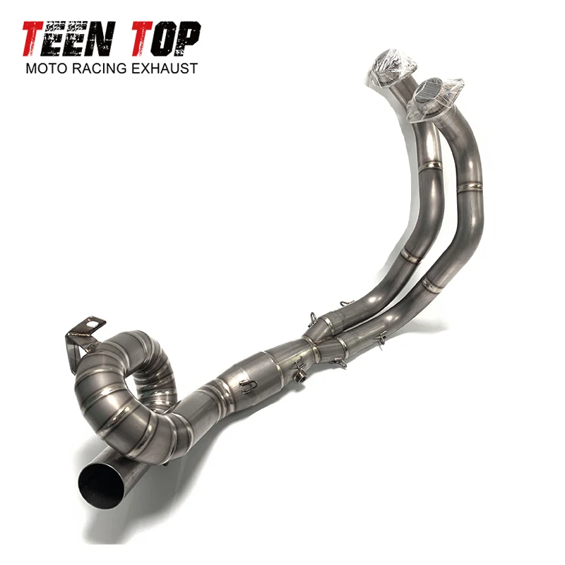 

Titanium Alloy 51mm Exhaust Pipe For Yamaha MT07 XTRIBUTE XSR700 2014-2020 Escape Moto Motorcycle Exhaust Header MT 07 Tube