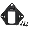 Tactics Helmet NVG Mount Base Adapter Shroud with 3-Hole Aluminum Alloy Helmet NVG Base for Marine Helmets NVG Mounting 5
