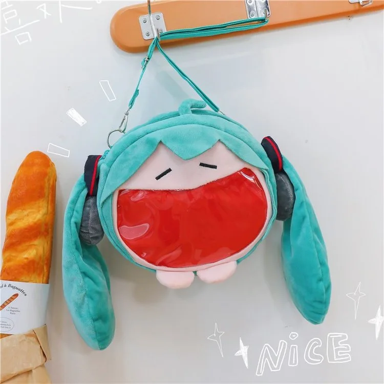 Cute Cartoon Fluffy Backpack - Future Girl Plush Doll Design