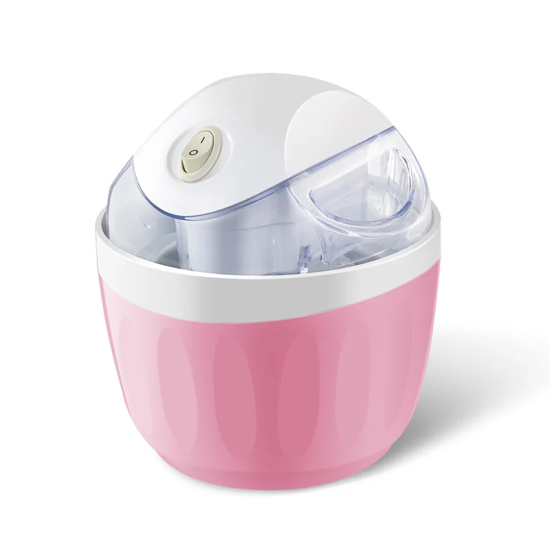 מכונת גלידה חשמלית בנפח 0.5 ליטר, מכונת גלידה אוטומטית לבית, מכונת יוגורט קפוא, מכונת מילקשייק, מכונת גלידה