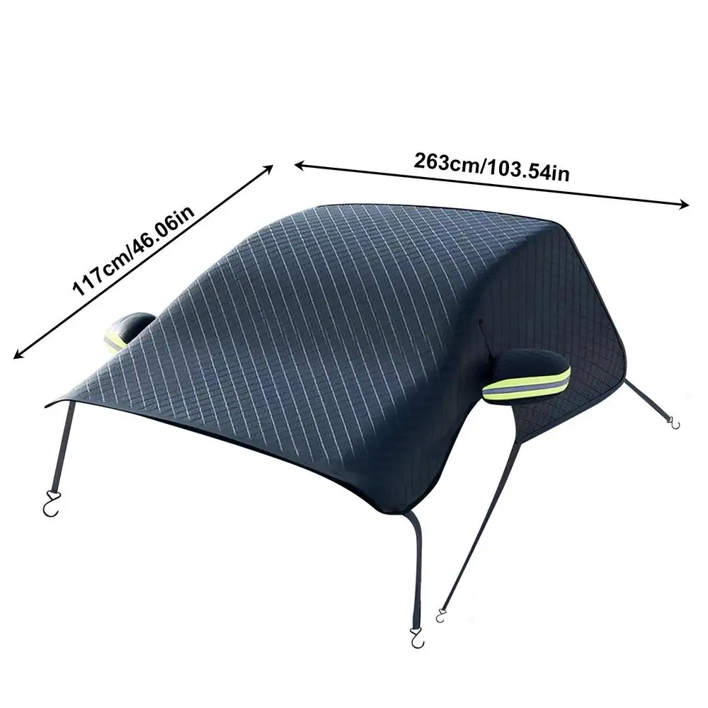 All-Weather Car Windshield Protection Cover - Frost, Sun, and Snow Shield