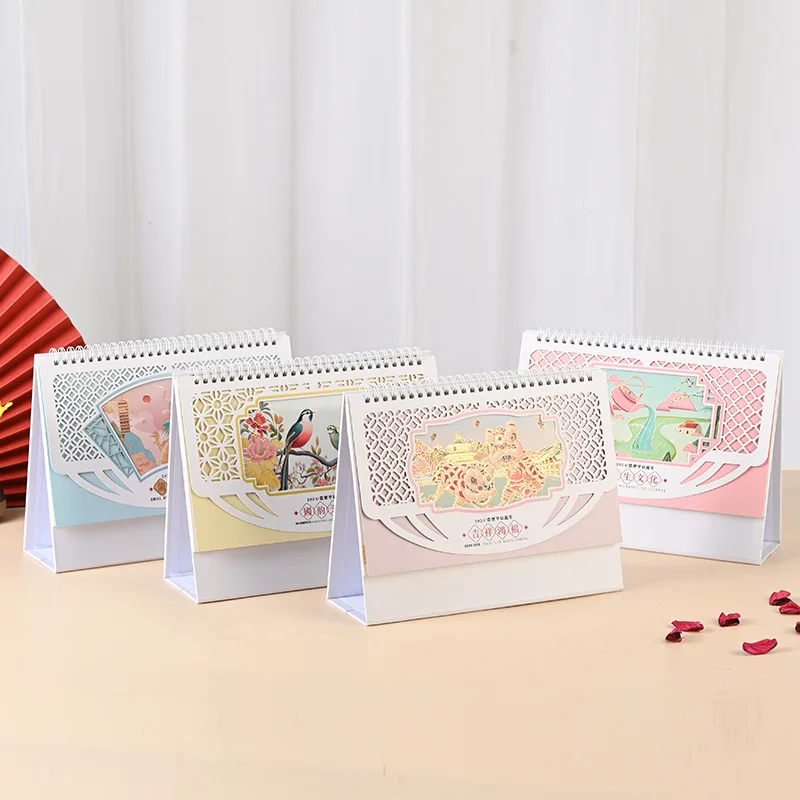 

Календарь на год Дракона 2024, специальное издание, печатный корпоративный рекламный календарь, настольный календарь, китайский календарь, логотип