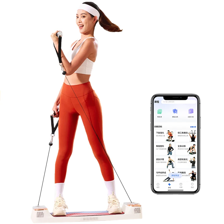 

Digital Workout Program Smart Resistance Band Home Training Station