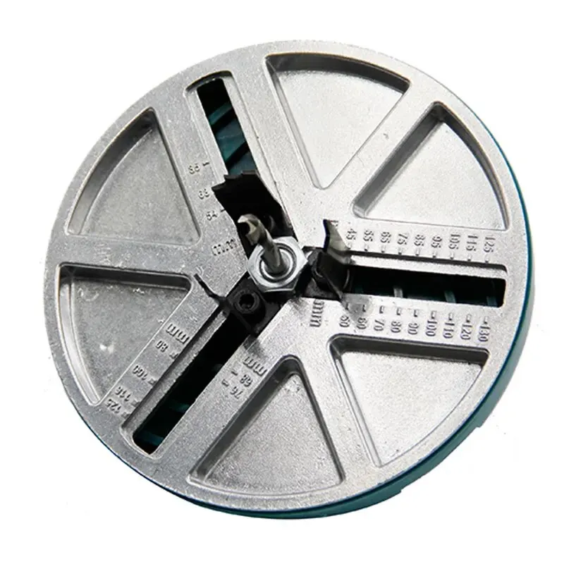 45-130mm Multifunctional Adjustable Woodworking Hole Opener Gypsum Board Plastic Aluminum Board Electric Drill Drilling Bit Tool