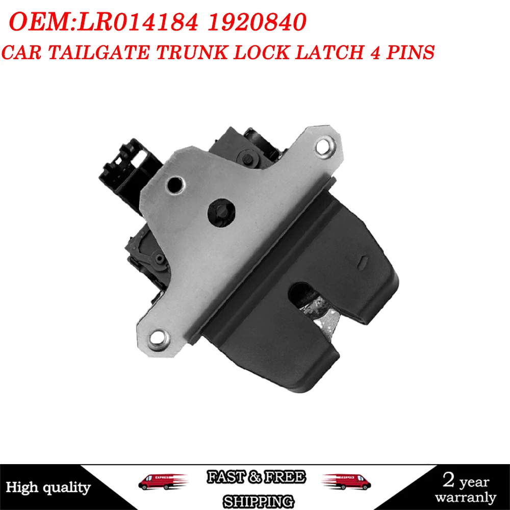 

Car Tailgate Trunk Lock Latch 4 Pins For Ford Kuga MK1 For Mondeo MK4 For Galaxy Focus MK2 & MK3 1920840 1856670 8M51 R442A66DC