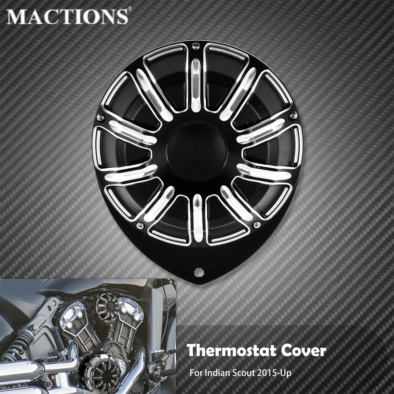 indian scout thermostat cover