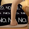 1 Simple modern Letter Geometry printed matte Fitted Sheet, bedroom printed bed cover, bedding (excluding pillowcases) 4