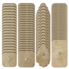 TENS Unit Replacement Pads Latex Free Electrodes Compatible With EMS Muscle Stimulator Use 3.5mm Button Connector Lead Wires