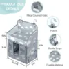 Baby Crib Hanging Storage Bag Diaper Nappy Organizer for Newborn Cot Bed Organizer Kids Infant Bedding Nursing Bags 5