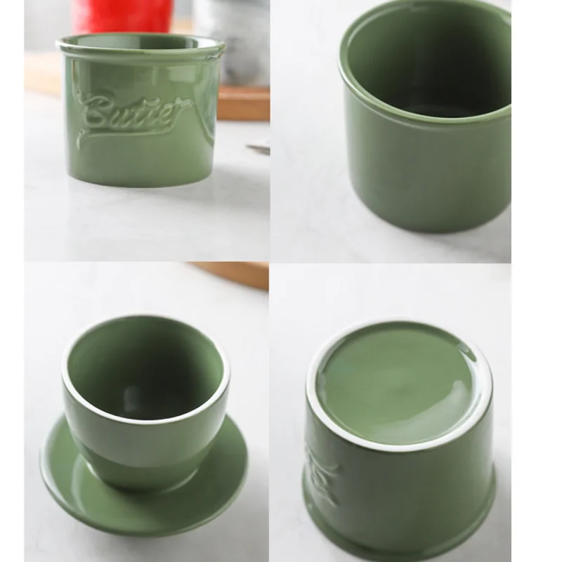 Ceramic French Butter Keeper Crock 150ml 5